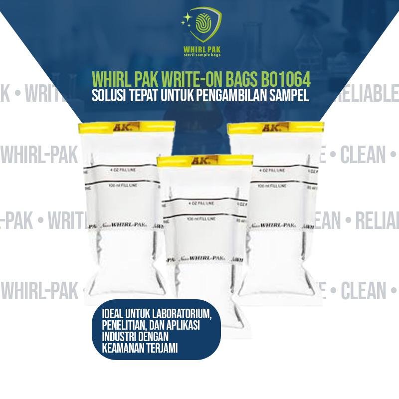 Whirl-Pak Write-On Bags B01064